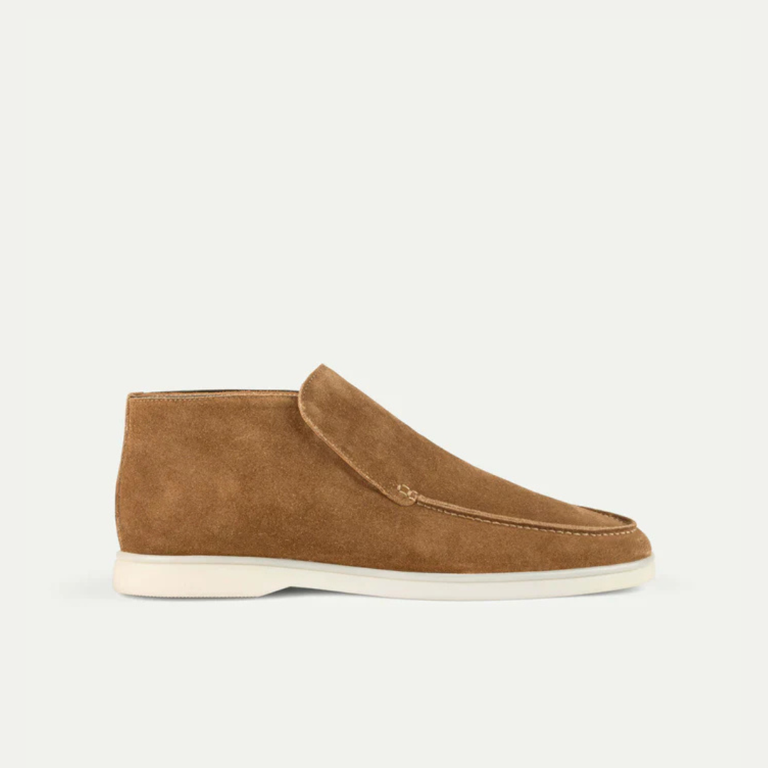 Beige avenue loafers