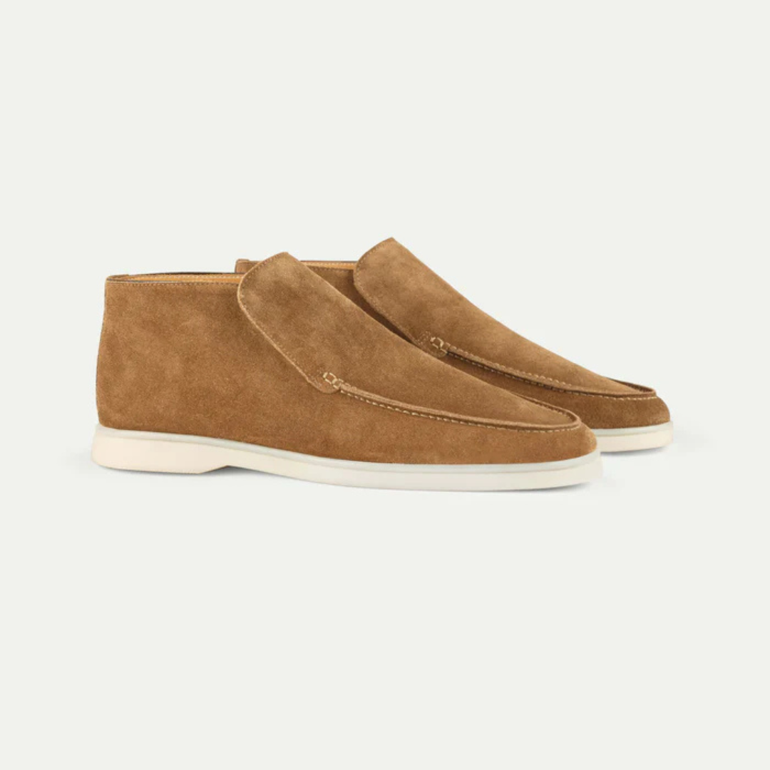 Beige avenue loafers