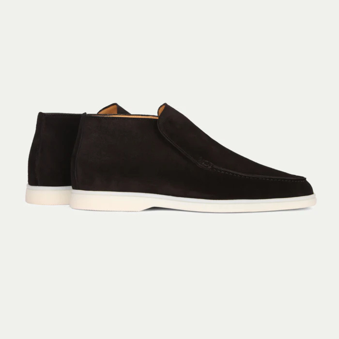 Black avenue loafers