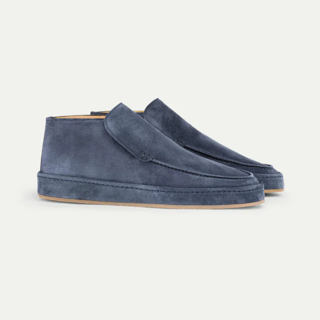 Mitternachtsblaue Avenue-Loafers 